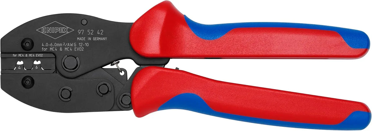 KNIPEX Tools 97 52 42 KNIPEX PreciForce® Crimping Pliers For MC4/MC4 EVO 2, 8-1/2"