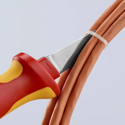 KNIPEX 98 52 1,000V Insulated Cable Knife