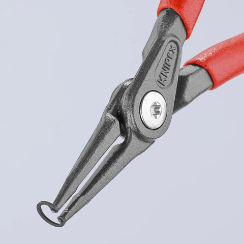 KNIPEX - 48 11 J0 Tools - Precision Circlip Pliers, Internal, Straight, 5/16"-1/2" Bore Dia. (4811J0)