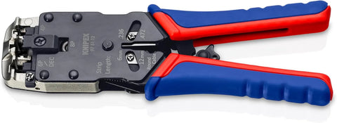 KNIPEX 97 51 12 Western Plug Type Comfort Grip Crimping Pliers