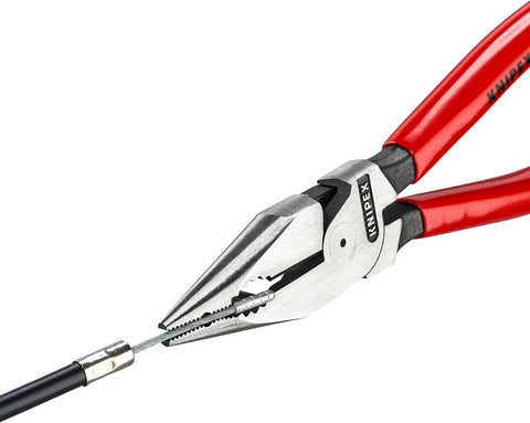 KNIPEX Tools 08 21 185 Needle-Nose Combination Pliers, 7-1/4" | bike-hand-tools