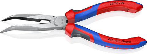 KNIPEX Long Nose 40 Angled Pliers w/Cut