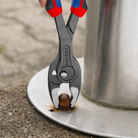 KNIPEX 82 02 250 TwinGrip Pliers with Comfort Grip Handles, 10-inch