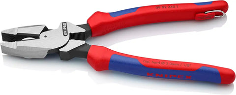 Knipex Tools 09 02 240 T BKA 9 1/4" Ultra-High Leverage Lineman's Pliers with Tether Attachment