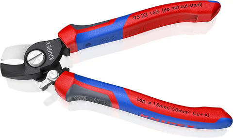 KNIPEX - 95 22 165 Tools - Cable Shears, Spring, Multi-Component (9522165)