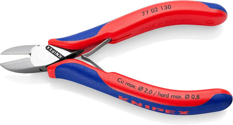 KNIPEX - 77 02 130 Tools - Electronics Diagonal Cutters, Multi-Component (7702130)