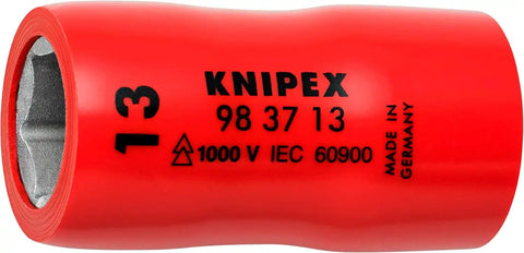 KNIPEX 98 37 13 3/8 1,000V Insulated 13 mm Hexagon Socket
