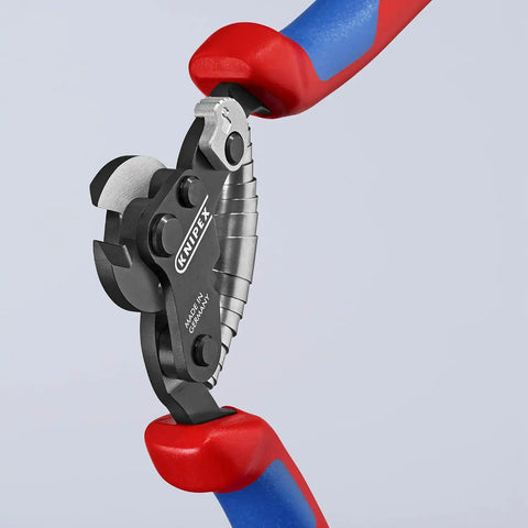 KNIPEX Tools 95 62 160 Wire Rope Cutters with Opening Lock and Spring, 6-Inch