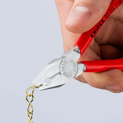 KNIPEX Tools 03 03 110 Mini Combination Pliers, 4-1/4"