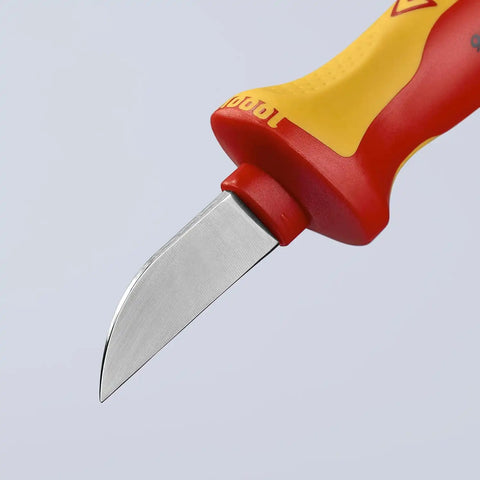 KNIPEX 98 52 1,000V Insulated Cable Knife