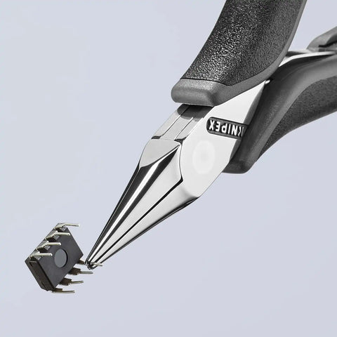 KNIPEX 35-22-115-ESD ESD Precision Electronics Pliers (half-round jaws) - MultiGrip