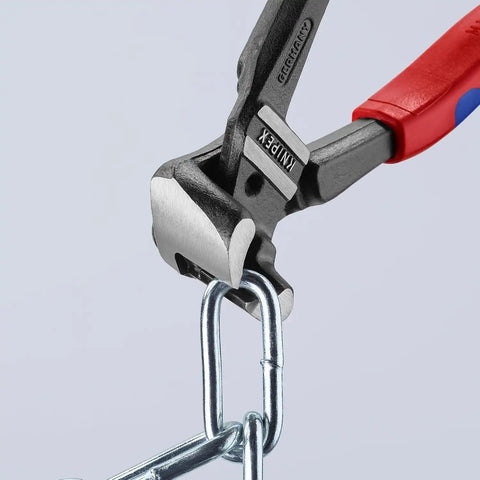 KNIPEX - 61 02 200 Tools - High Leverage Bolt End Cutting Nippers, Multi-Component (6102200)