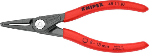 KNIPEX - 48 11 J0 Tools - Precision Circlip Pliers, Internal, Straight, 5/16"-1/2" Bore Dia. (4811J0)