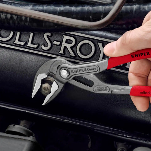 KNIPEX Tools 87 51 180 Cobra® ES Water Pump Pliers, 7-1/4" | bike-hand-tools