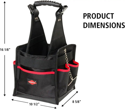 KNIPEX Tools 9K 00 80 177 US Tool Tote, Empty