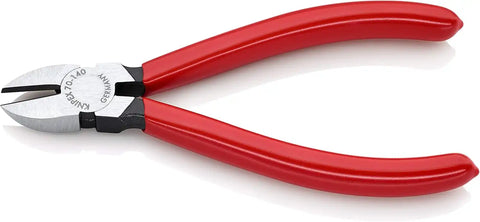 KNIPEX - 70 01 140 Tools - Diagonal Cutters (7001140), Red