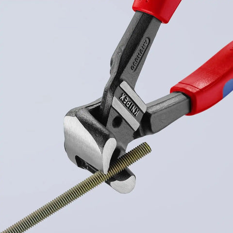 KNIPEX - 61 02 200 Tools - High Leverage Bolt End Cutting Nippers, Multi-Component (6102200)