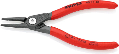 KNIPEX - 48 11 J0 Tools - Precision Circlip Pliers, Internal, Straight, 5/16"-1/2" Bore Dia. (4811J0)