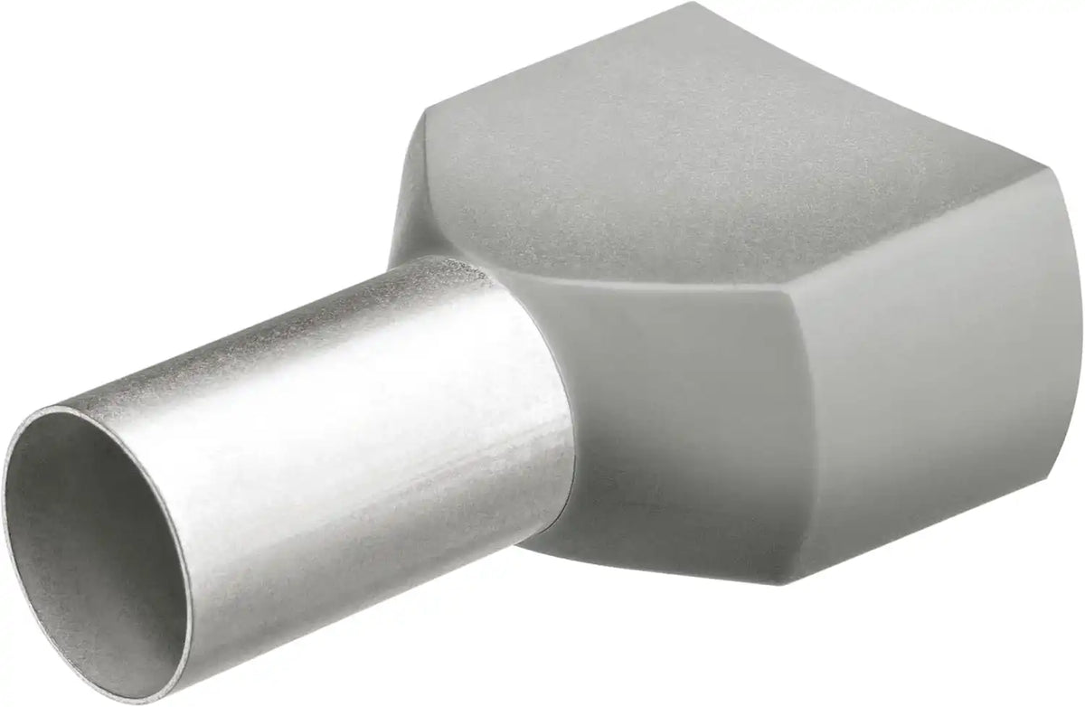 KNIPEX Tools 97 99 371 18 AWG (0.75 mm²) Twin Wire End Ferrule With Collar