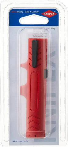 KNIPEX Tools Cable Stripper, 5/16 to 33/64 In, 4-3/8 In (1680125SB)
