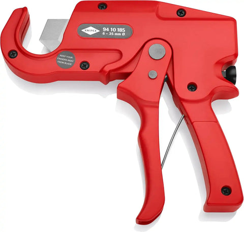 KNIPEX 94 10 185 Pistol Grip Plastic Pipe Cutter