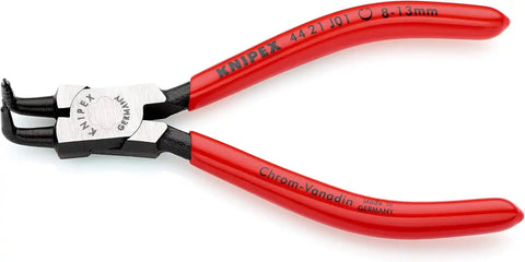 KNIPEX - 44 21 J01 Tools - Circlip Pliers, Internal, 90 Degree Angled, Forged Tip, 5/16"-1/2" Bore Dia. (4421J01), 5.20