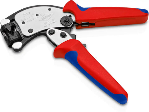 KNIPEX Tools 97 53 19 KNIPEX Twistor® T Self-Adjusting Crimping Pliers for Wire Ferrules, 8"