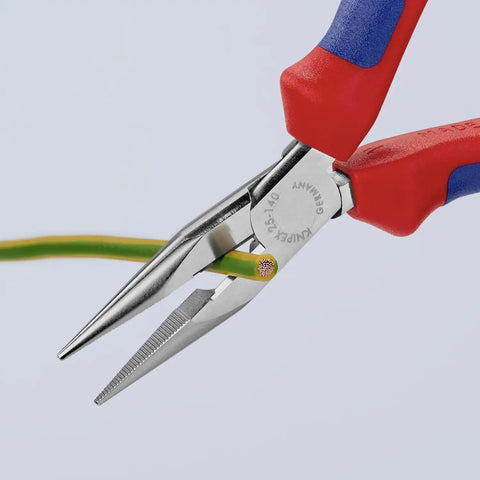 Knipex - Long Nose Pliers with Cutter (2505140)