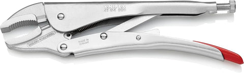 KNIPEX - 41 04 300 Tools - Locking Pliers, Round Jaws, Chrome (4104300)