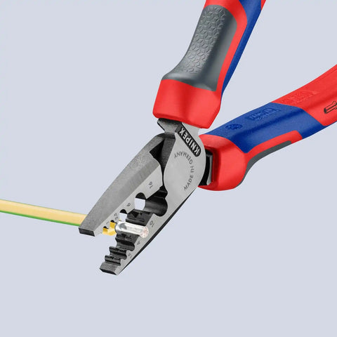 KNIPEX 97 72 180 Comfort Grip Crimping Pliers For Cable Links | bike-hand-tools