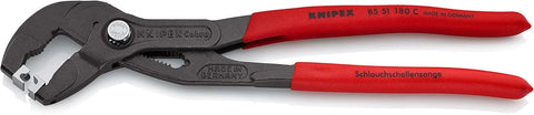 KNIPEX Tools 85 51 180 C, 7.5" Hose Clamp Pliers for Click Clamps