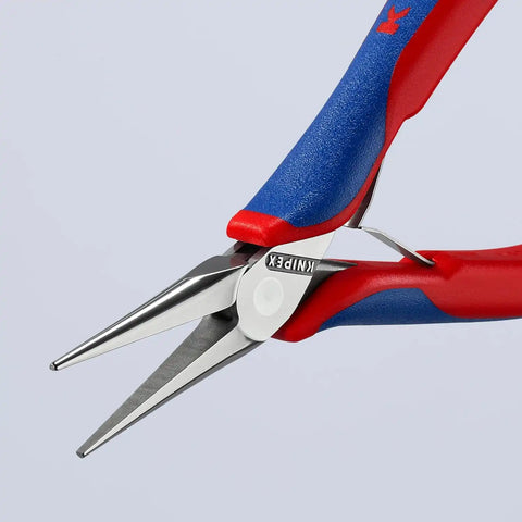 KNIPEX 5-3/4" Electronics Pliers w/Half-Round Jaw, Ergonomic Grip, 3562145