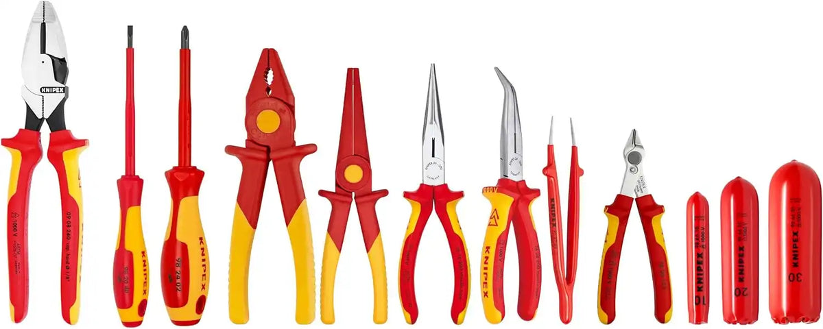 KNIPEX Tools 9K 00 80 168 US 12 Pc 1000V Insulated Electrical Vehicle (EV) Set