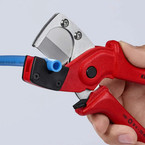 KNIPEX Tools 90 10 185 Pneumatic Hose Cutter | bike-hand-tools