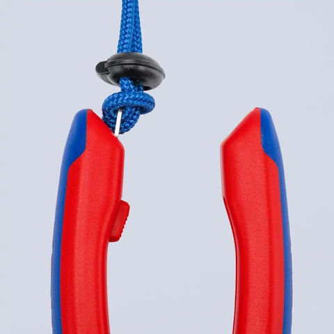 KNIPEX Tools 00 62 10 TR SBA 10 Pc KNIPEXTEND TetheredTool Clips, Red
