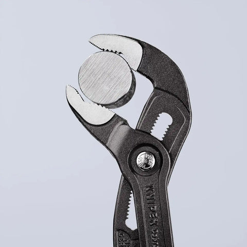 KNIPEX - 87 02 300 T BKA Tools - Cobra Water Pump Pliers, Multi-Component, Tethered Attachment (8702300TBKA)