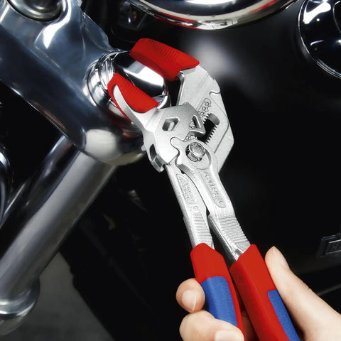 KNIPEX Tools 86 05 250 10-Inch Pliers Wrench with Comfort Grip