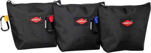 KNIPEX Tools 9K 00 80 178 US Stand-Up Tool Bag - 3-Pack, Empty