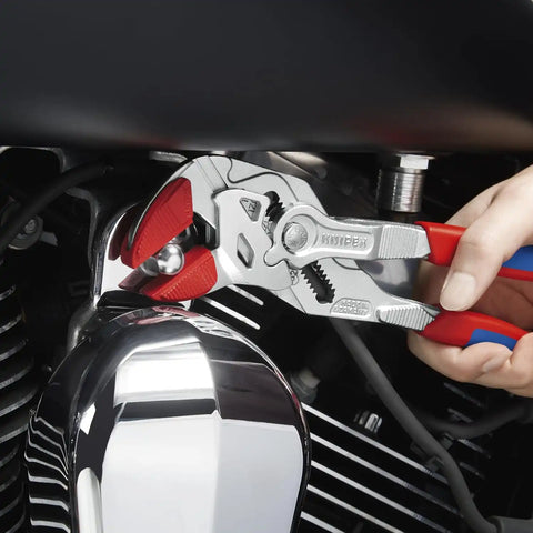KNIPEX Tools 86 05 250 10-Inch Pliers Wrench with Comfort Grip
