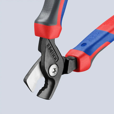 KNIPEX Tools 95 12 160 StepCut Cable Shears, Comfort Grip 6.25-Inch
