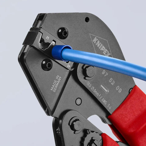 KNIPEX 97 52 09 3-Position Contact Crimping Pliers