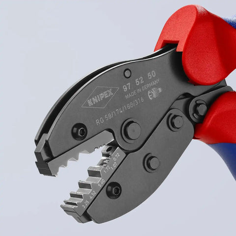 KNIPEX 97 52 50 6-Position Contact Crimping Pliers