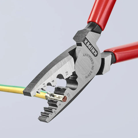 KNIPEX 97 71 180 Crimping Pliers For Cable Links