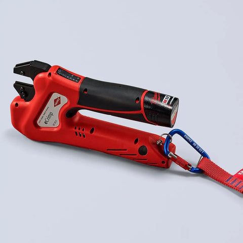 KNIPEX Tools 00 50 12 T BKA Tool Tethering Lanyard with Captive Eye Carabiner up to 13 lbs.