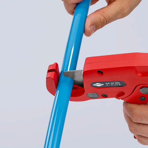 KNIPEX 94 10 185 Pistol Grip Plastic Pipe Cutter