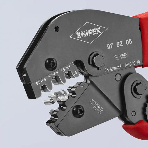 KNIPEX 97 52 05 3 Position Contact Crimp Leverageer Pliers