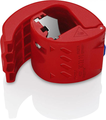 KNIPEX Tools BiX Pipe Cutter, 2-3/4", Red/Blue