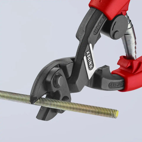 KNIPEX 7122200 Comfort Grip Angled High Leverage Cobolt Cut