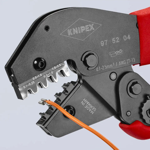 KNIPEX 97 52 04 4-Position Contact Crimping Pliers