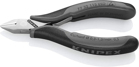 KNIPEX 77 32 115 ESD Electronics Diagonal Cutter Comfort Grip